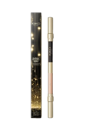 Kiko- Lapiz delineador de ojos Holiday Wonderlights Lasting Duo