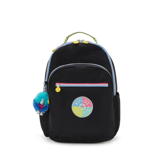 kipling-Bolso mochila true black