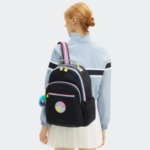 kipling-Bolso mochila true black - Imagen 2
