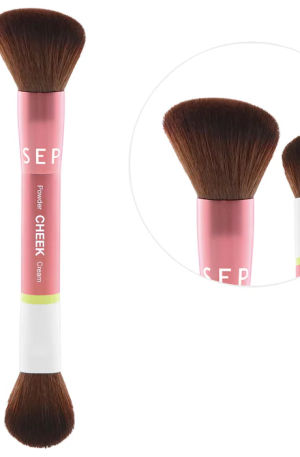 Sephora - Brocha de doble punta para mejillas